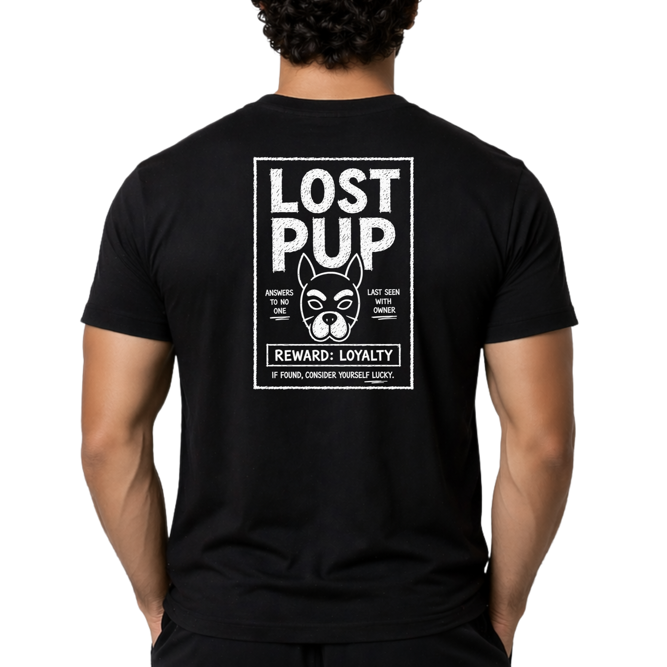 Lost Pup Graphic T-Shirt