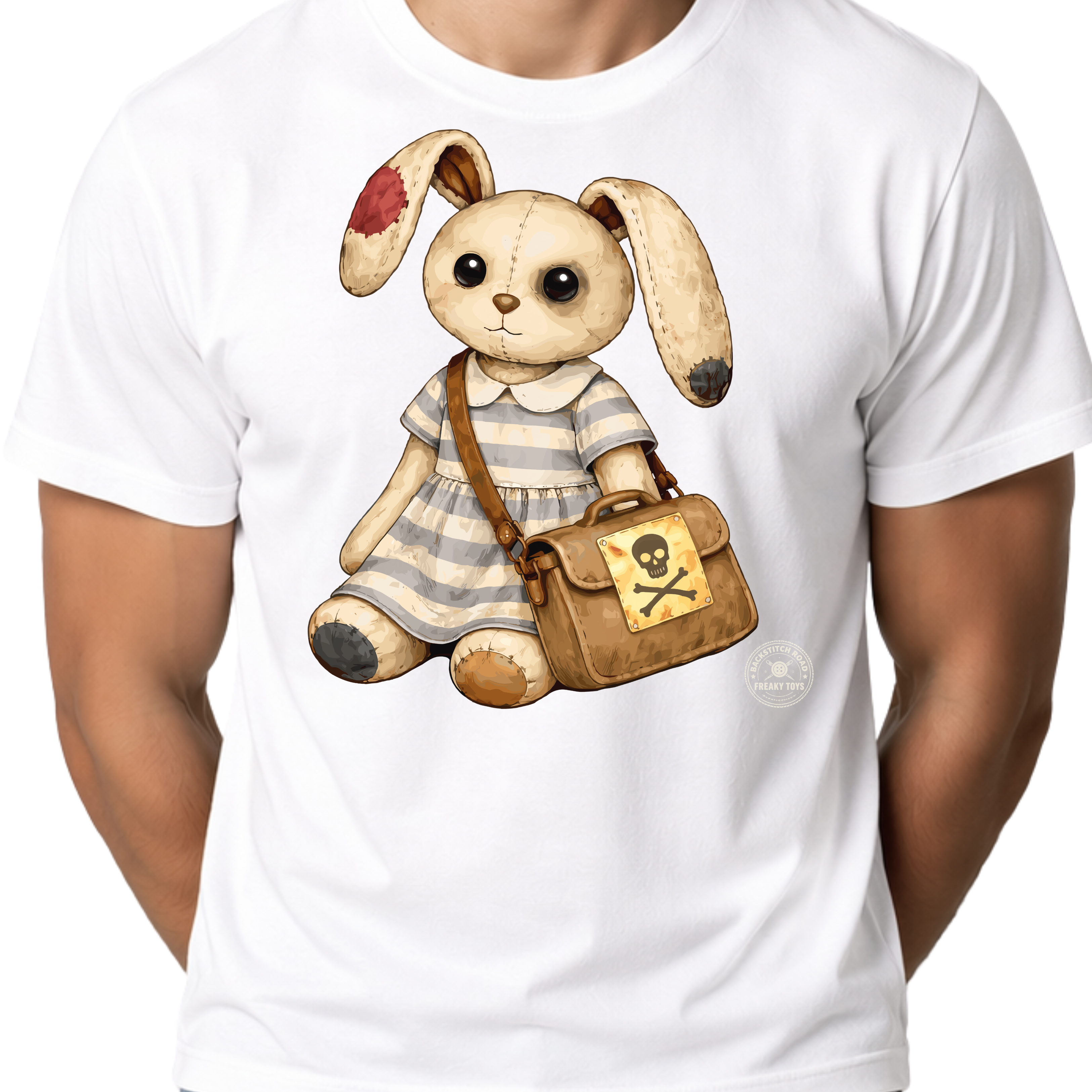 Backstitch Road Freaky Toys Bunny T-shirt