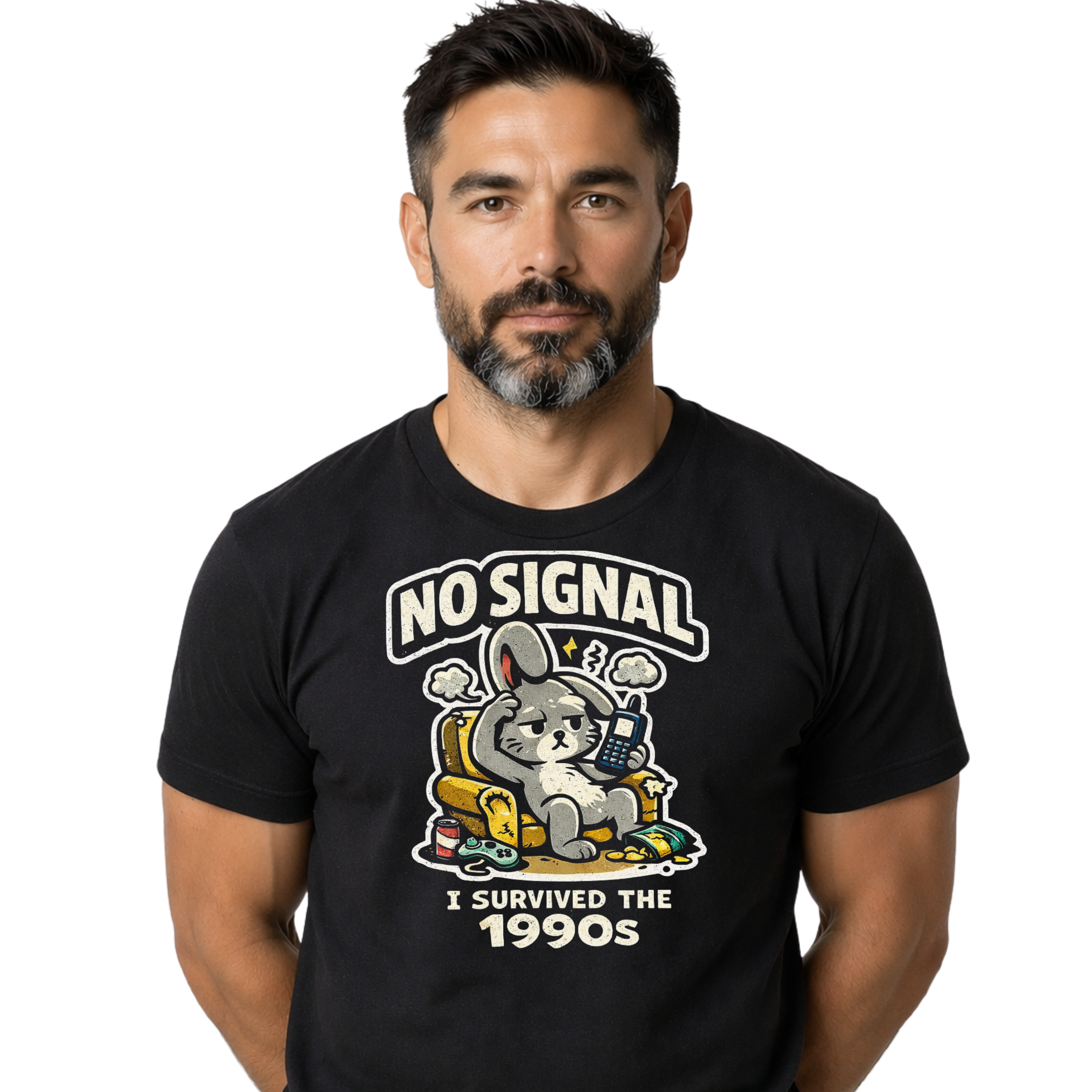 I Survived the 1990s No Signal Classic T-shirt