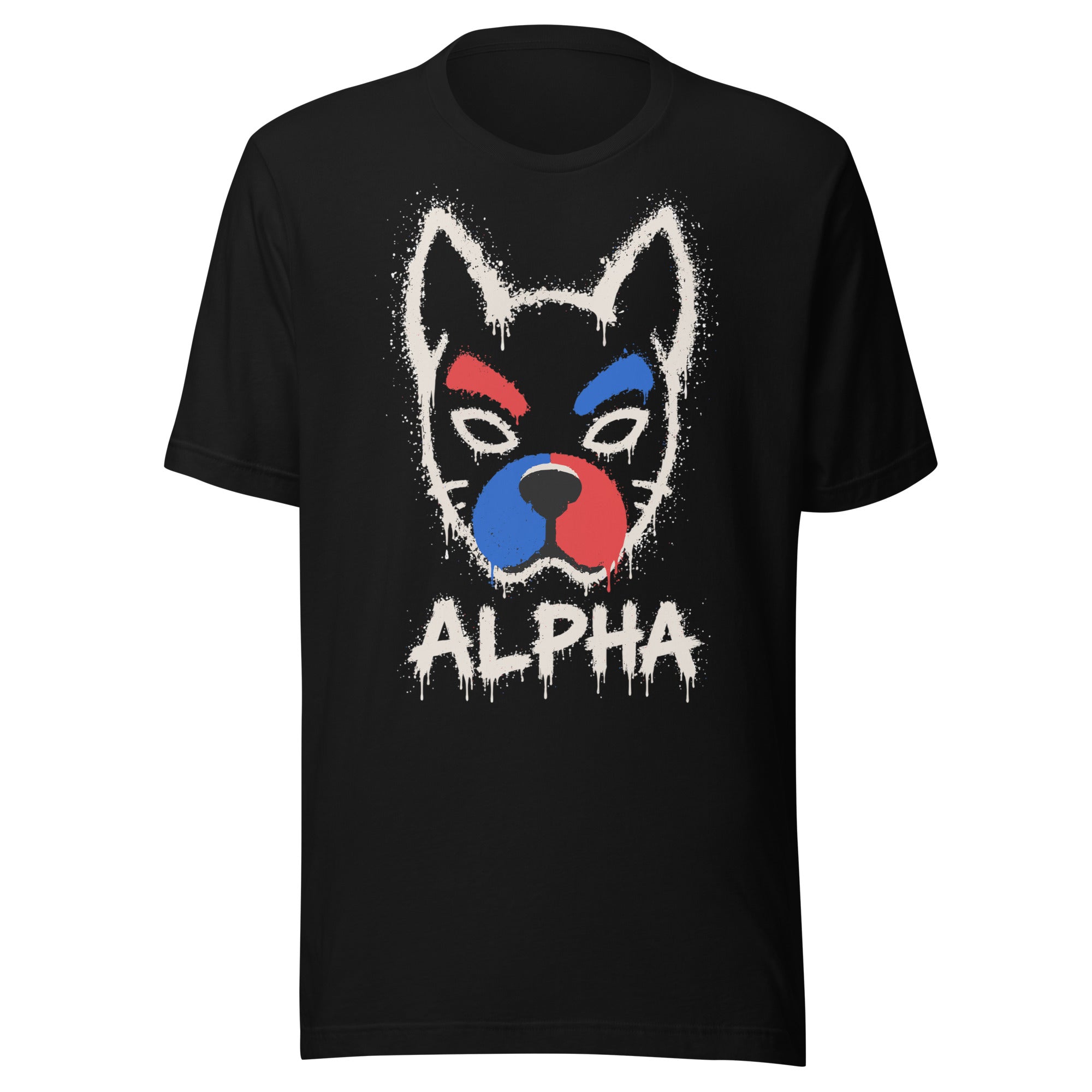 Abstract Pup Alpha T-Shirt