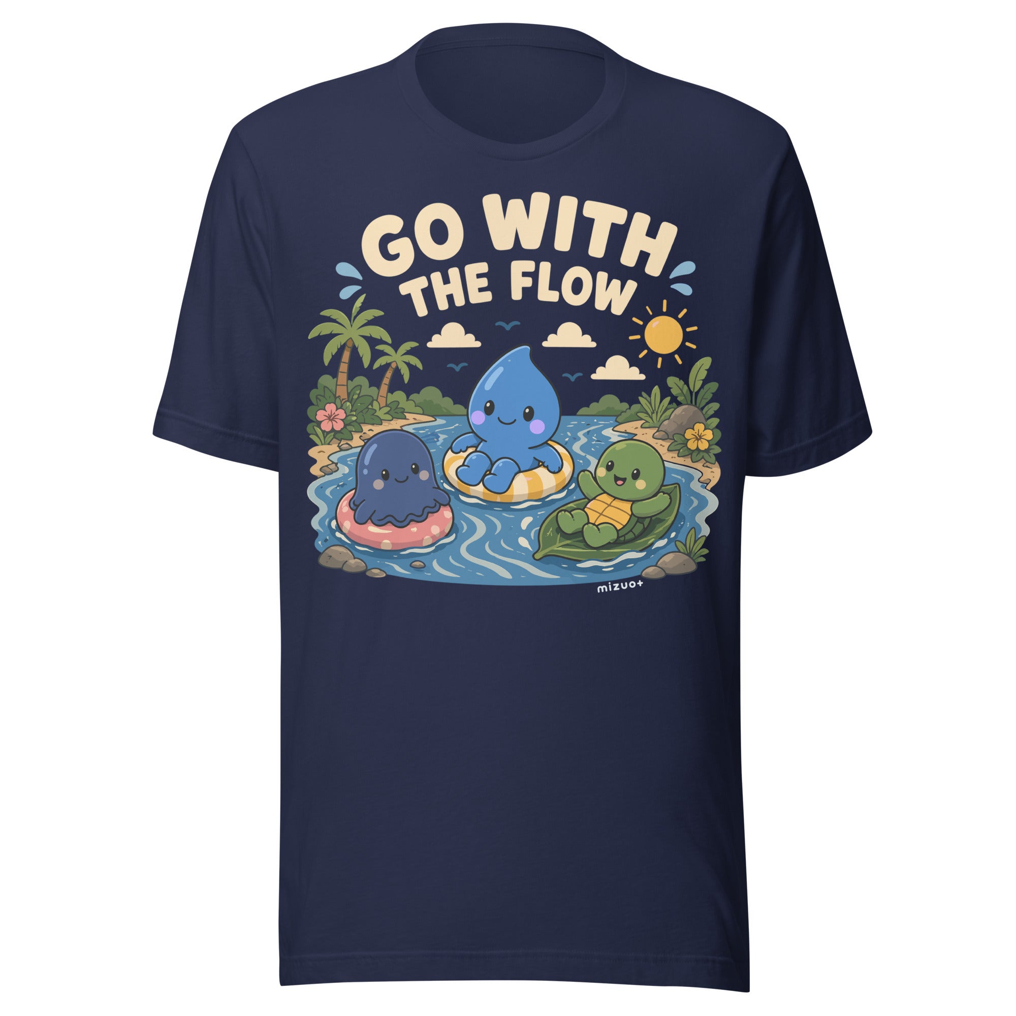 Mizuo & Friends - Go with the Flow T-Shirt