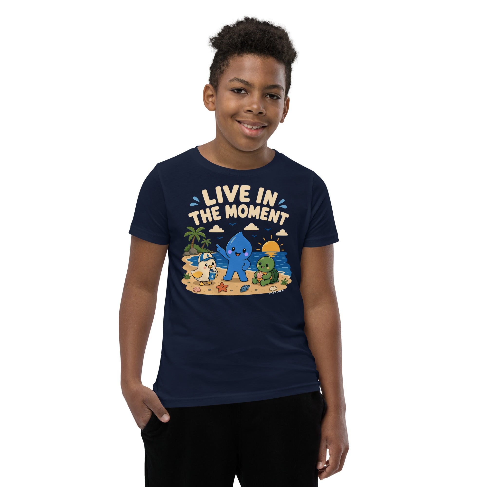 Mizuo & Friends - Live in the Moment Youth T-Shirt